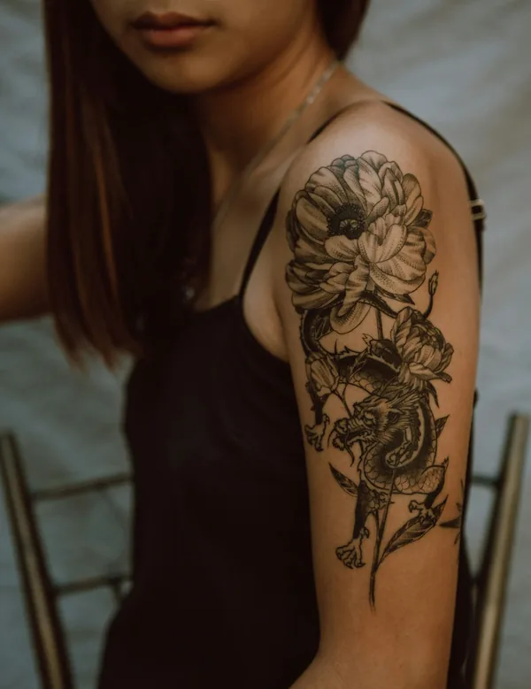 Exemple de site créatif pour tatoueur — création Gradly Concept, web studio pour artisans et indépendants